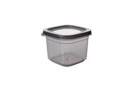Hermia Juego de 12 Cajas de Almacenaje Antracita 500 ml